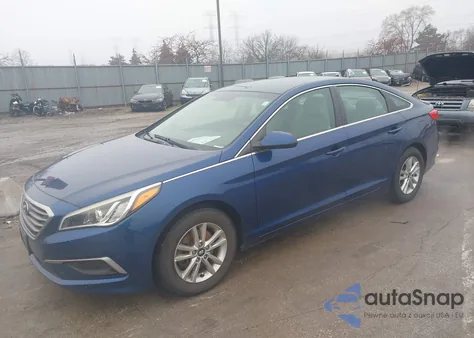 2017 Hyundai Sonata z USA, uszkodzony, nr VIN 5NPE24AF2HH517258